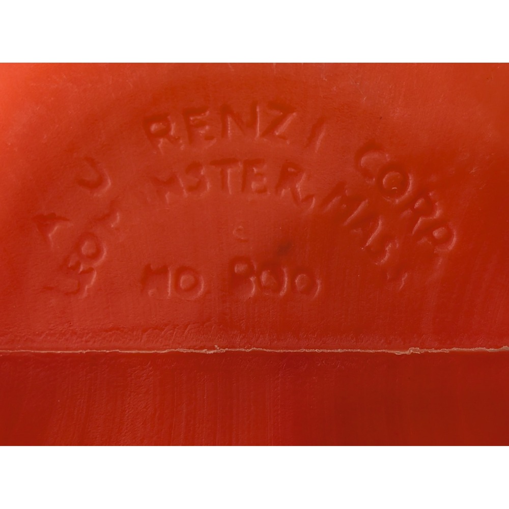 VTG AJ Benzi Halloween Trick or Treat Pumpkin Bucket Blow‎ Mold Witch Decor 800 - Picture 4 of 4